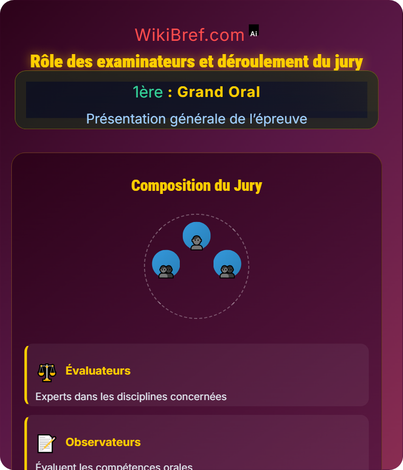 Organisation de l’épreuve Présentation générale de l’épreuve