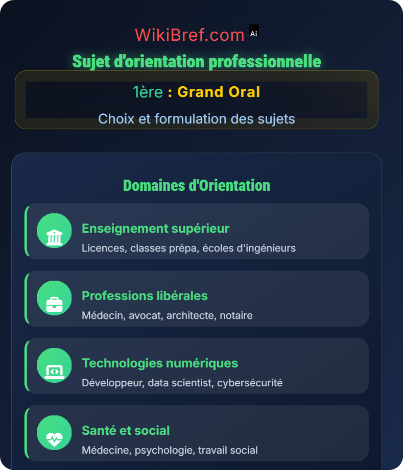 Exemples de sujets et analyse Choix et formulation des sujets