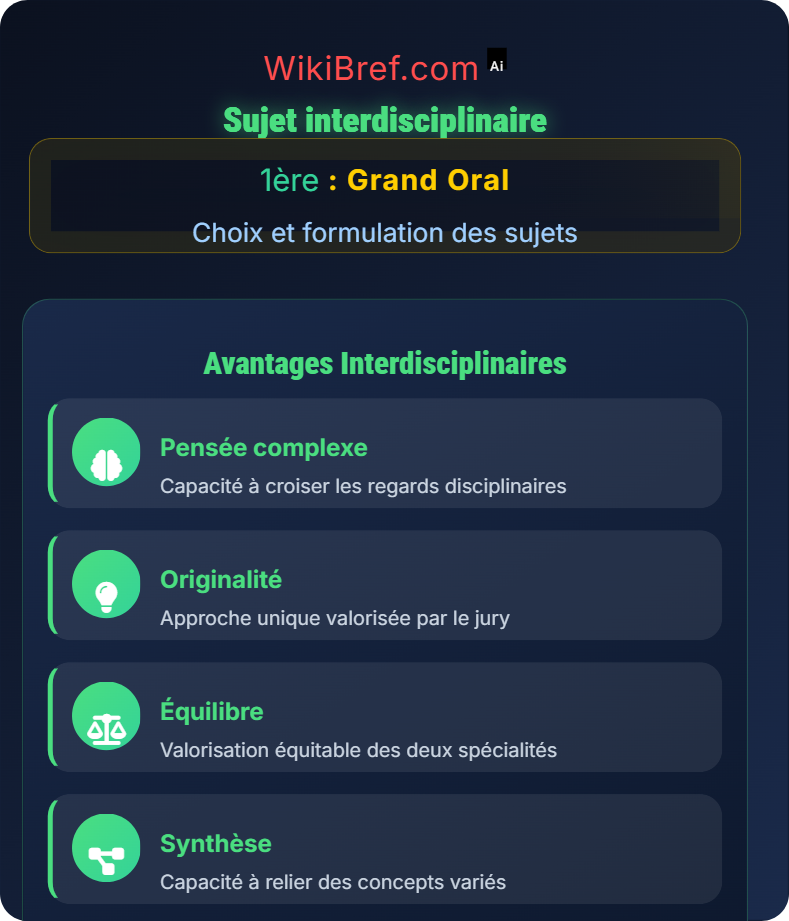 Exemples de sujets et analyse Choix et formulation des sujets