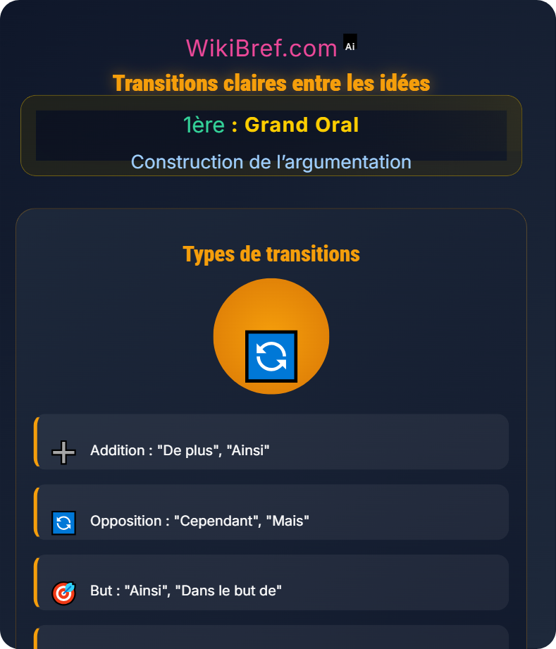 Organisation logique du discours Construction de l’argumentation