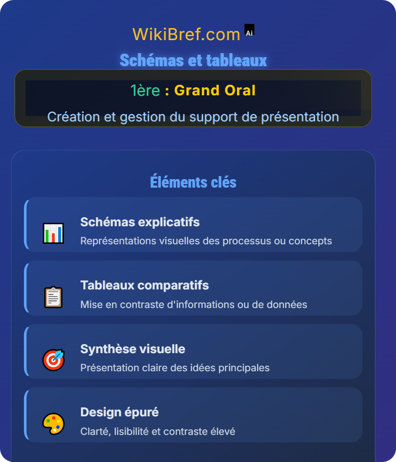 Types de supports possibles Création et gestion du support de présentation