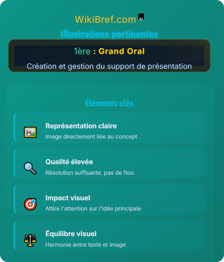 Contenu pertinent du support Création et gestion du support de présentation