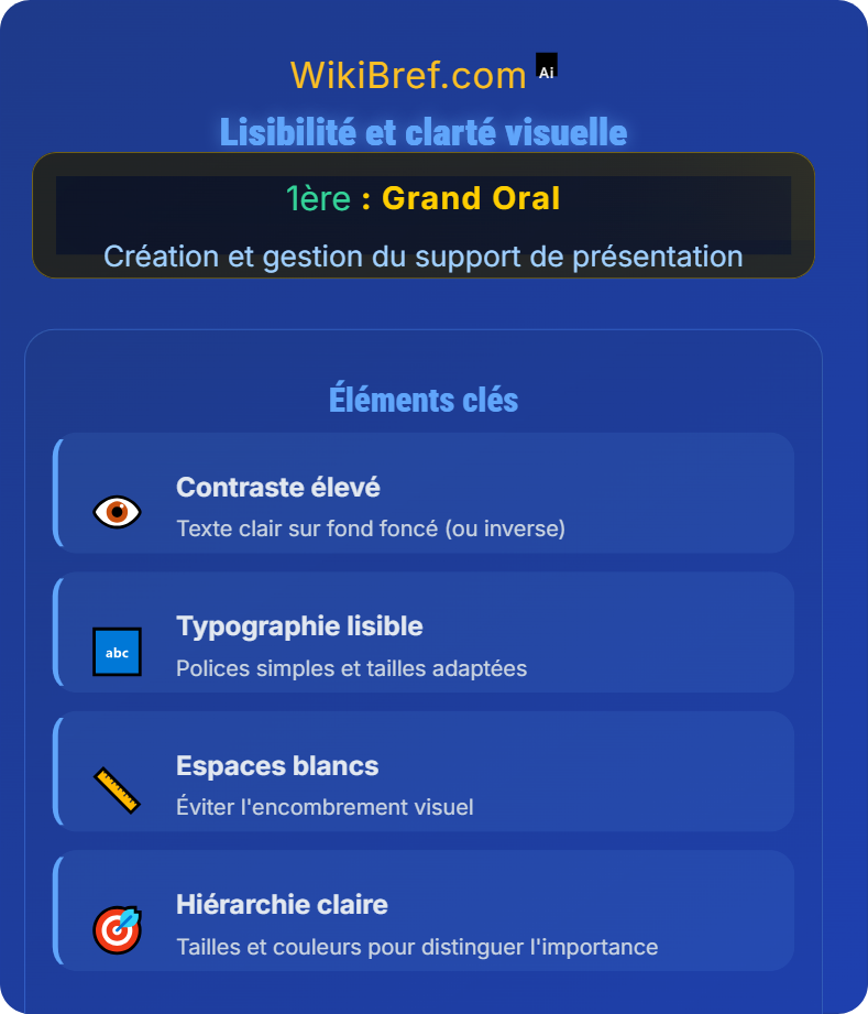Contenu pertinent du support Création et gestion du support de présentation