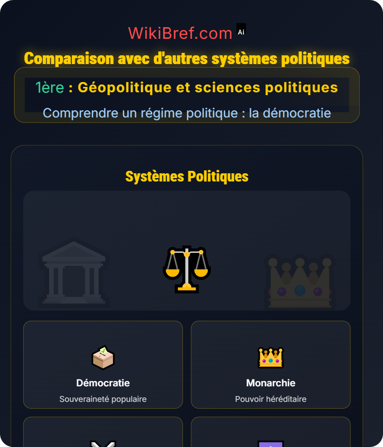 Fondements de la démocratie Comprendre un régime politique : la démocratie