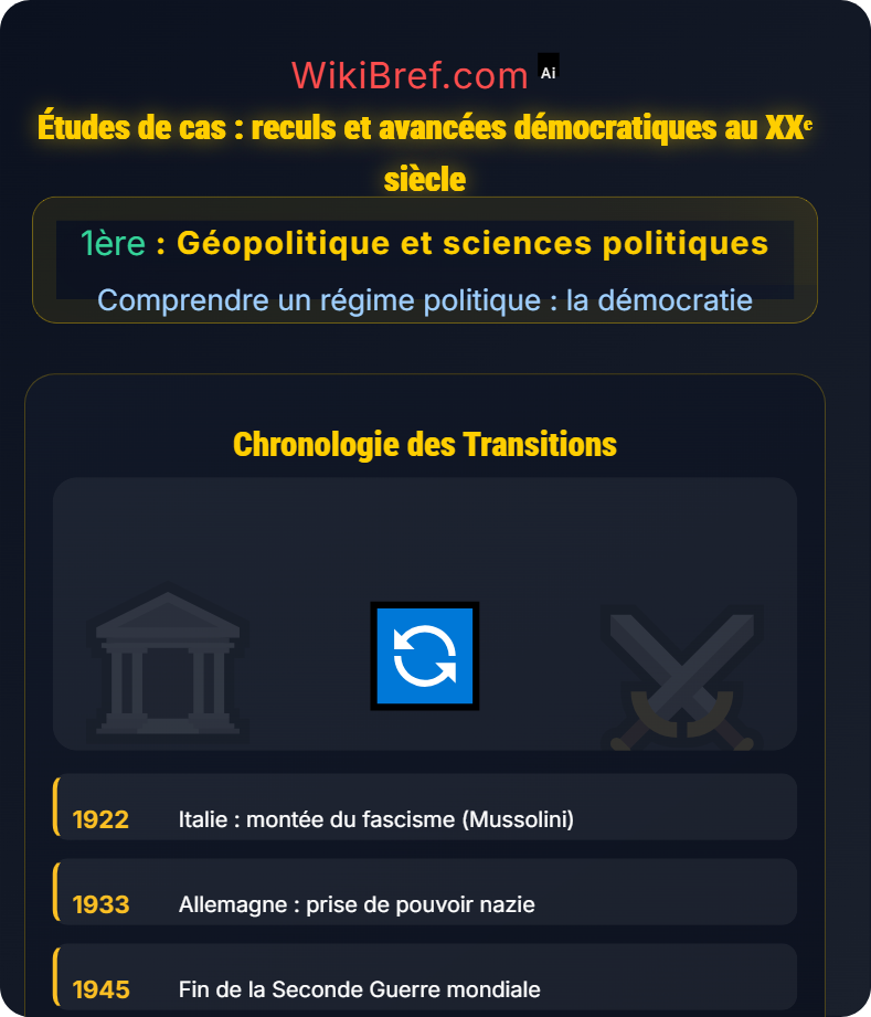 Histoire des démocraties Comprendre un régime politique : la démocratie