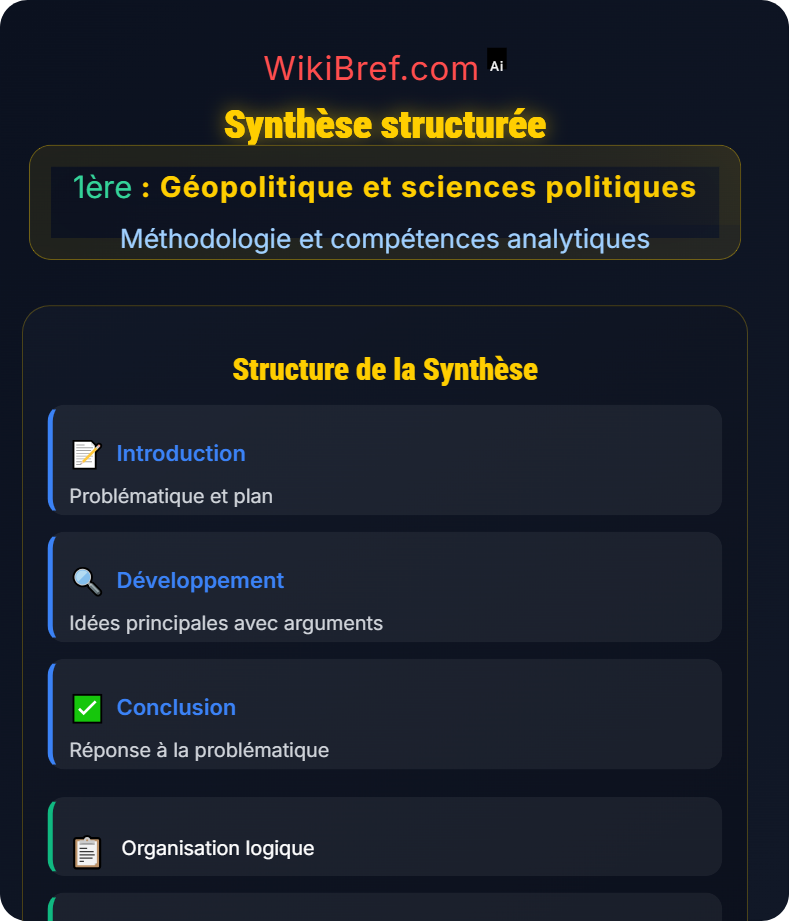 Analyse de documents géopolitiques Méthodologie et compétences analytiques