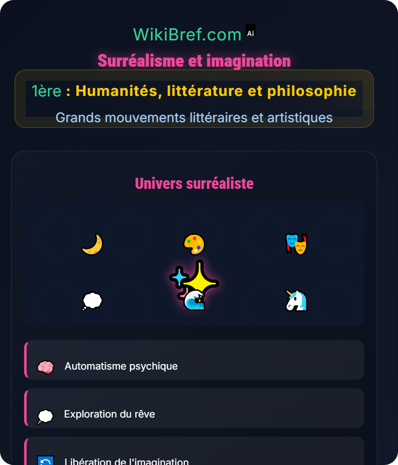 Courants du XXᵉ siècle Grands mouvements littéraires et artistiques
