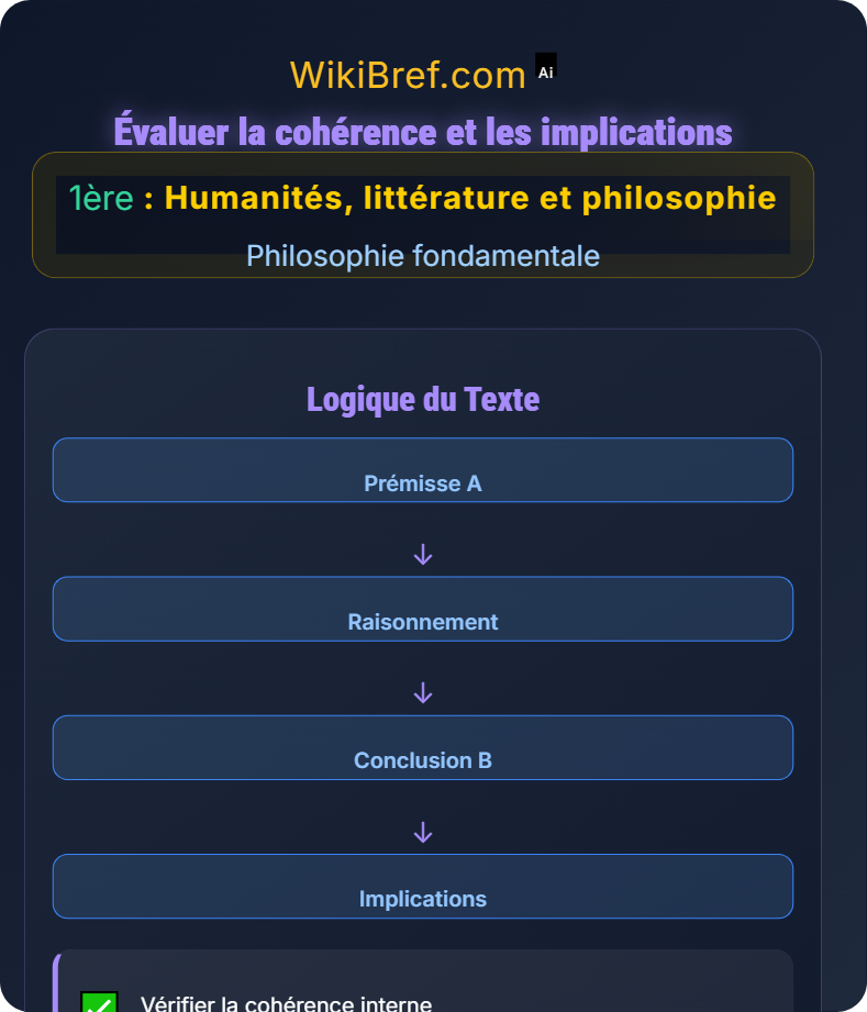 Analyser un texte philosophique Philosophie fondamentale