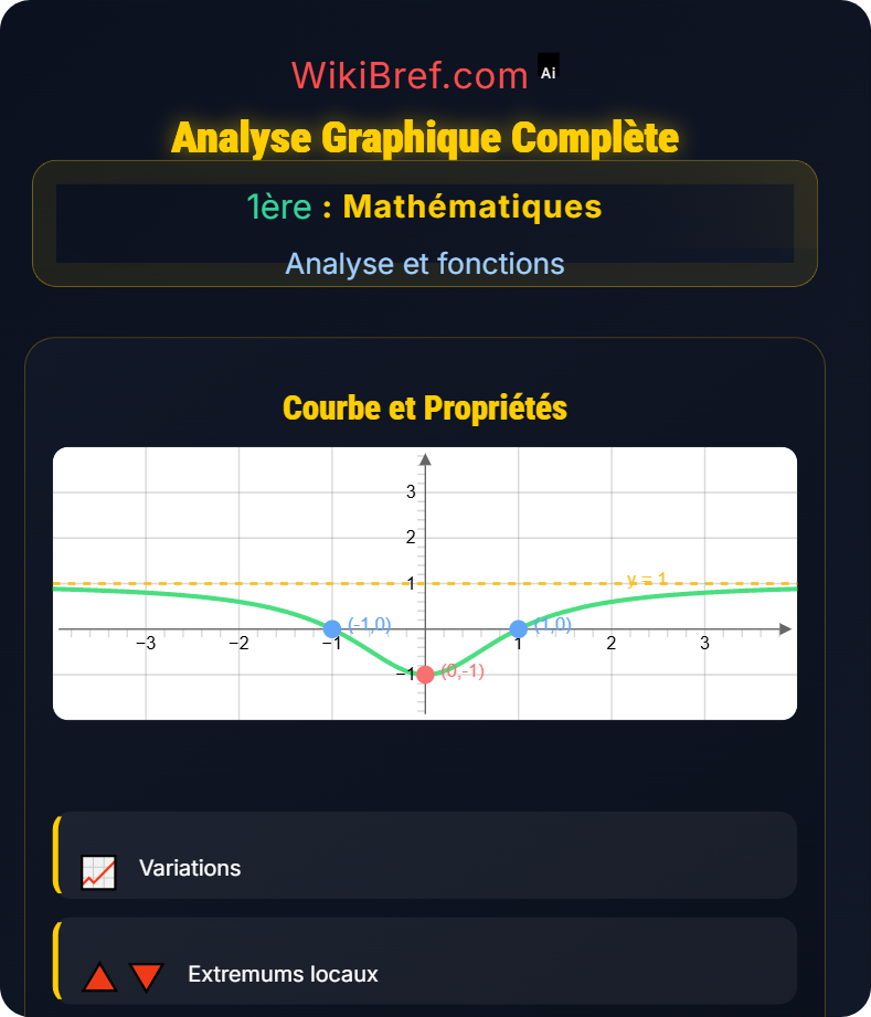 Étude de fonctions Analyse et fonctions