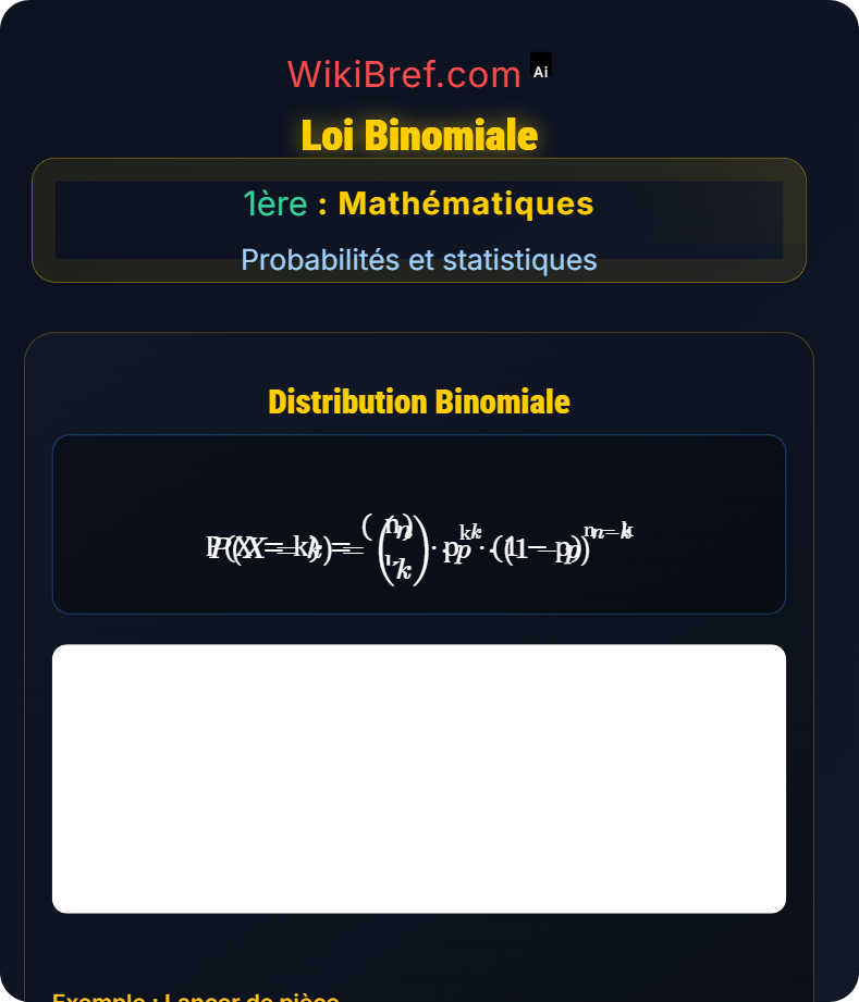 Variables aléatoires Probabilités et statistiques