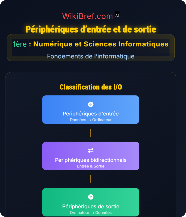 Périphériques et interfaces Fondements de l’informatique