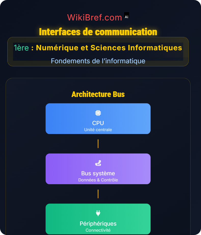Périphériques et interfaces Fondements de l’informatique