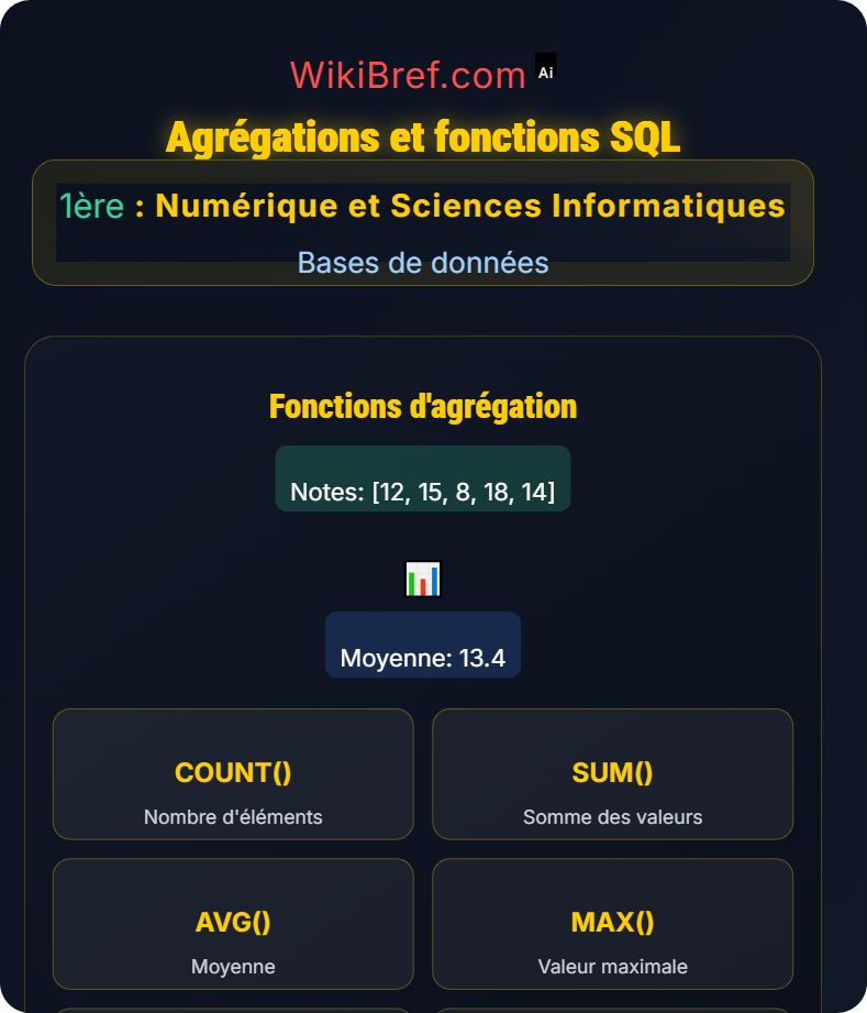 Interrogation et manipulation Bases de données