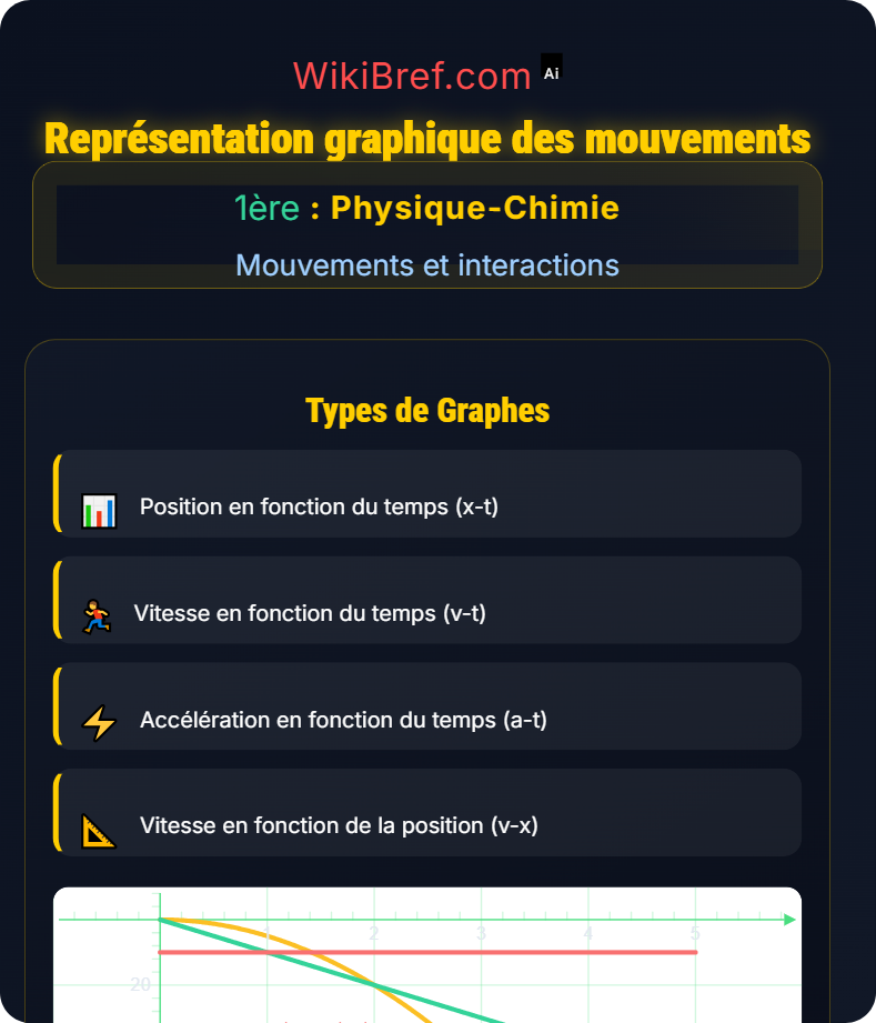 Cinématique et description du mouvement Mouvements et interactions