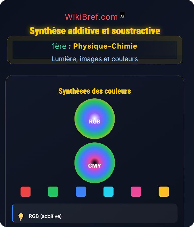Couleurs et perception Lumière, images et couleurs