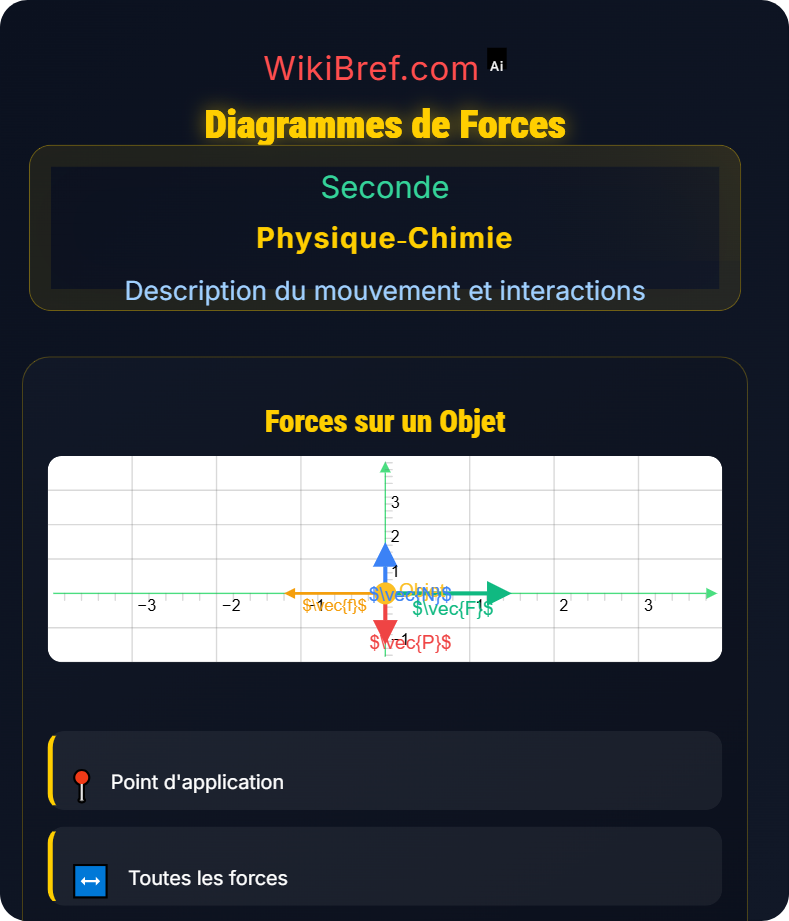 Forces et modélisation d’une action mécanique Description du mouvement et interactions