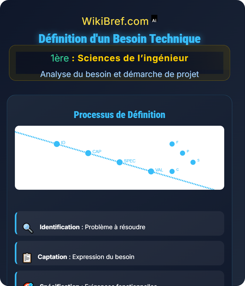 Introduction à la démarche d’ingénierie Analyse du besoin et démarche de projet