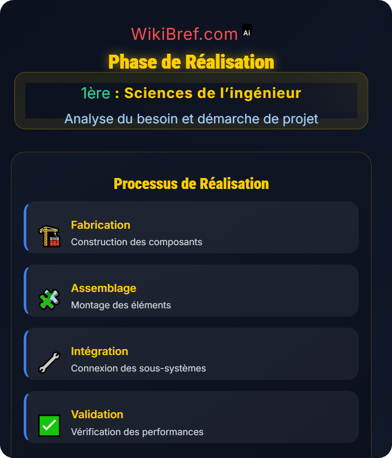 Phases d’un projet d’ingénierie Analyse du besoin et démarche de projet