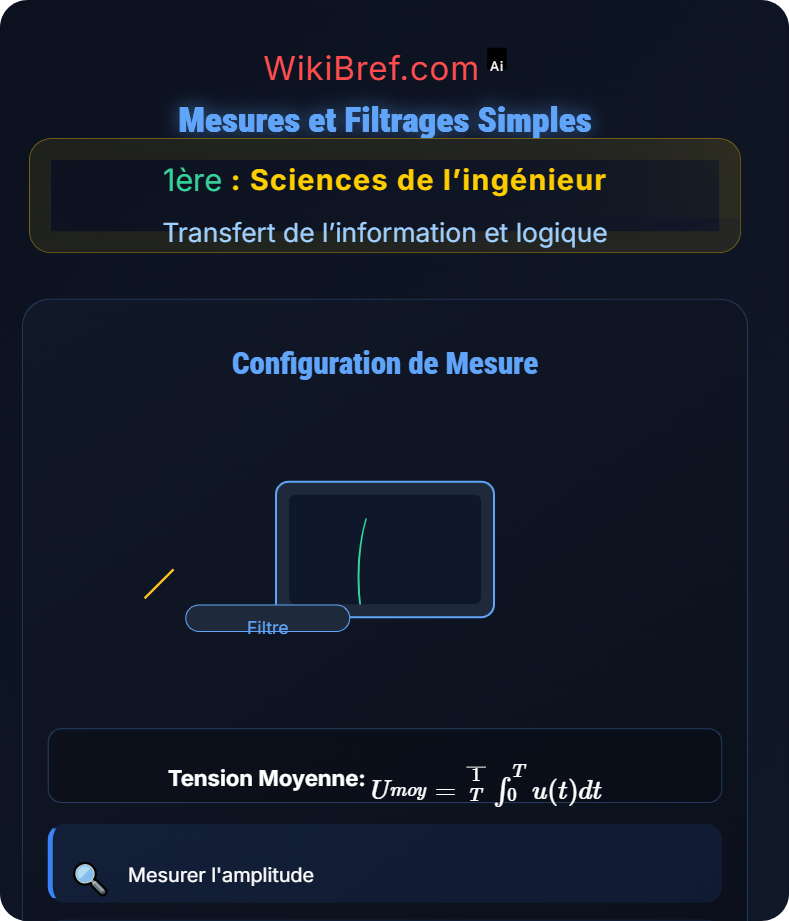 Signaux et transmission Transfert de l’information et logique