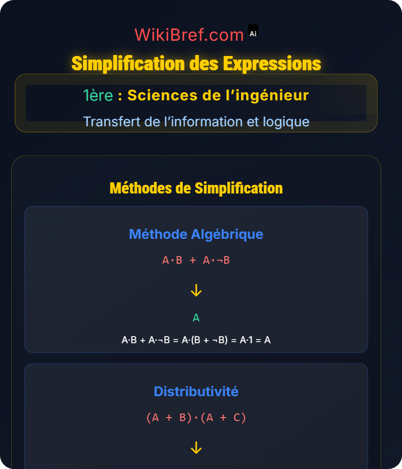 Logique combinatoire Transfert de l’information et logique