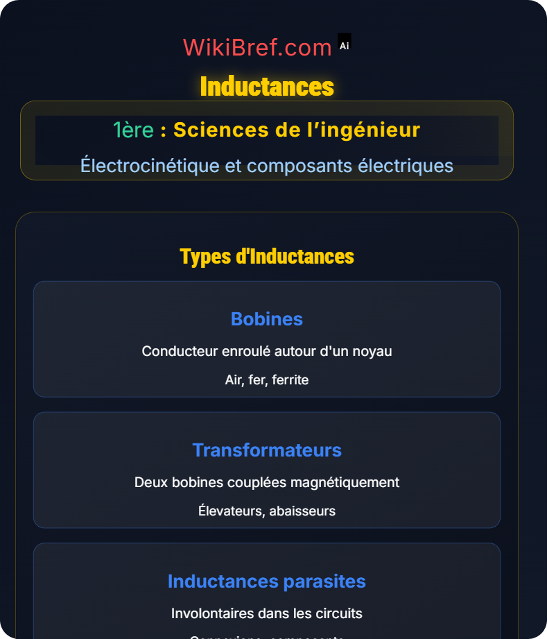 Composants passifs Électrocinétique et composants électriques