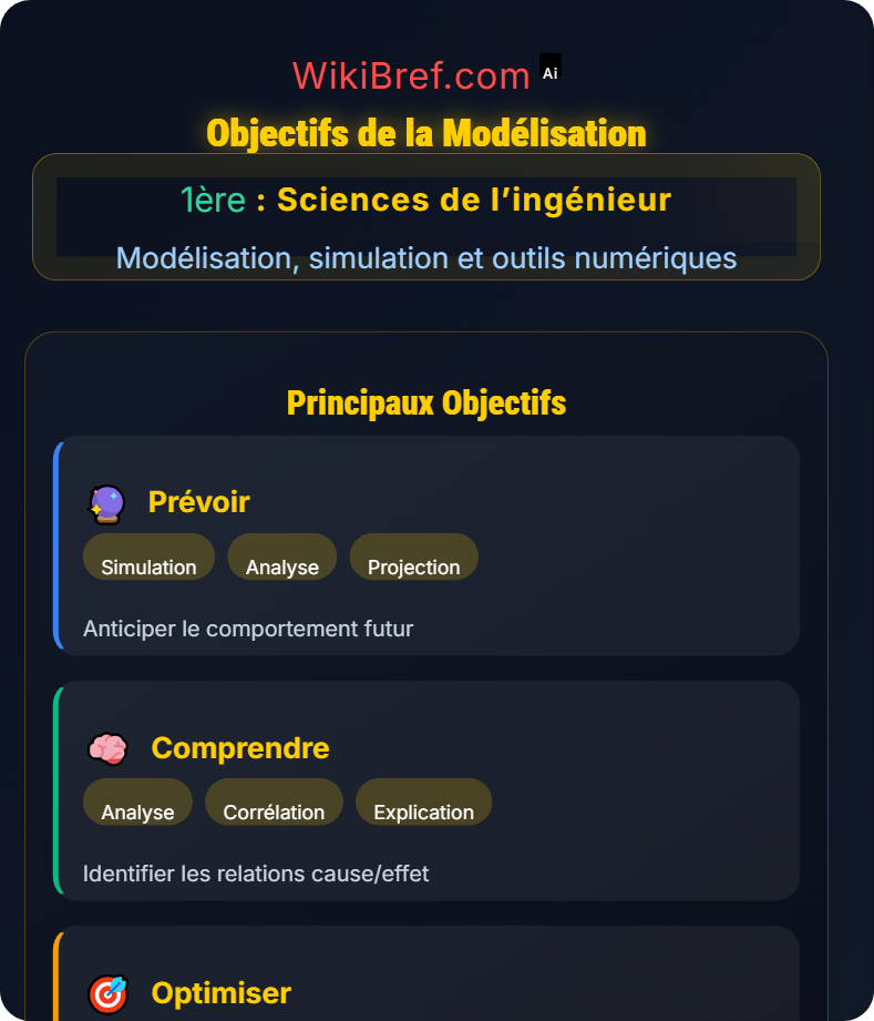 Introduction à la modélisation Modélisation, simulation et outils numériques