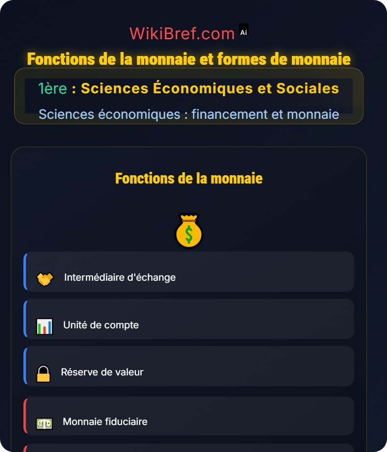 Qu’est‑ce que la monnaie et comment est‑elle créée ? Sciences économiques : financement et monnaie