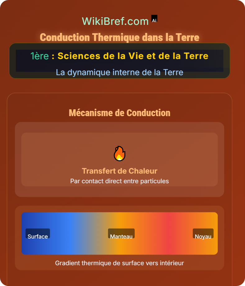 Mécanismes de transferts thermiques La dynamique interne de la Terre