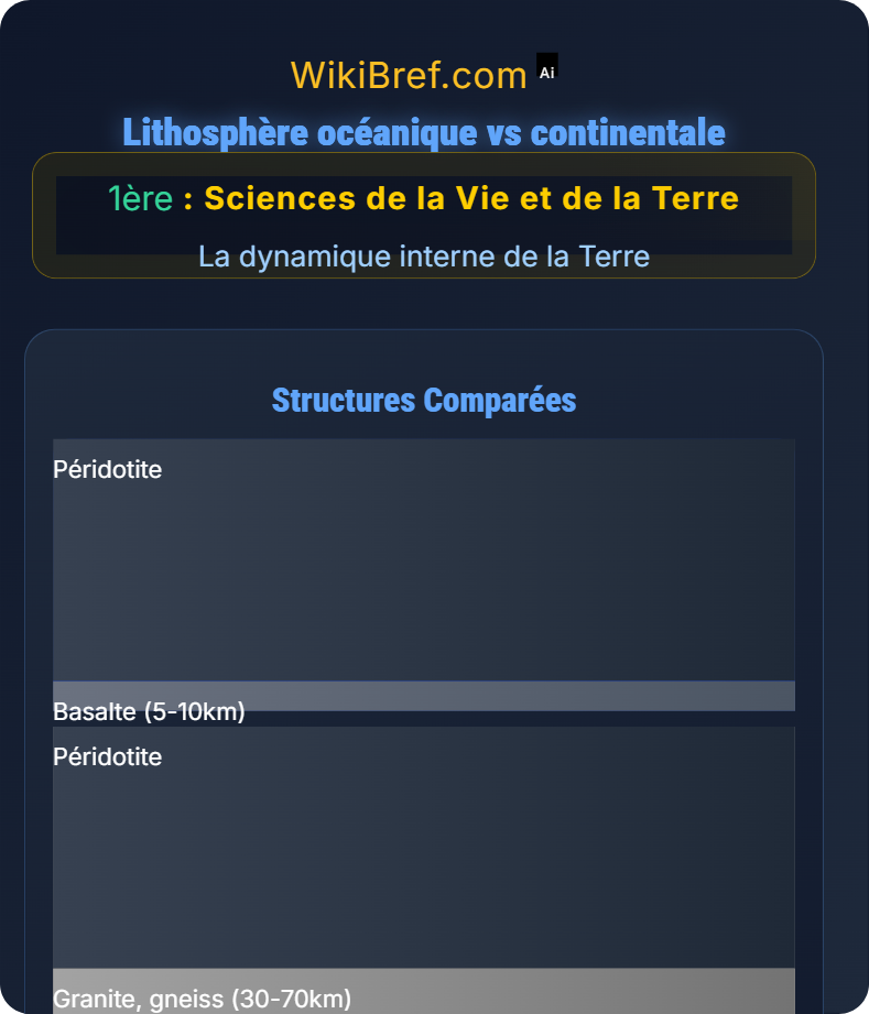Manifestations géologiques associées La dynamique interne de la Terre