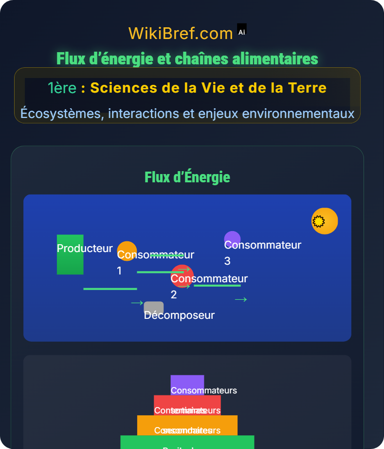 Fonctionnement des écosystèmes Écosystèmes, interactions et enjeux environnementaux