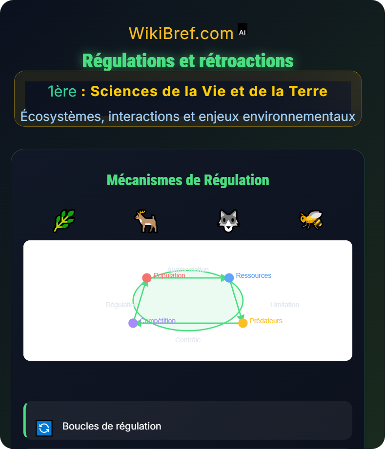 Fonctionnement des écosystèmes Écosystèmes, interactions et enjeux environnementaux