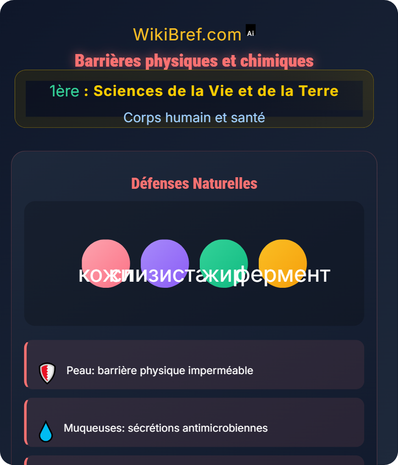 L’immunité innée Corps humain et santé