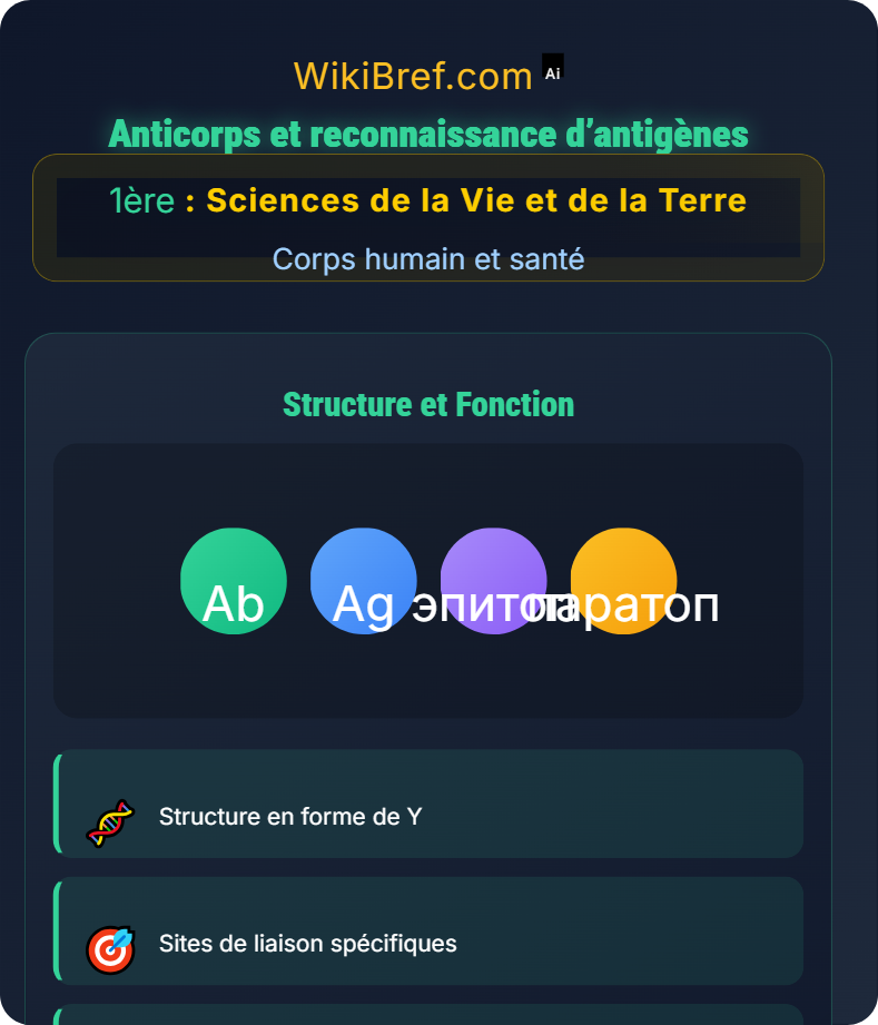 L’immunité adaptative Corps humain et santé