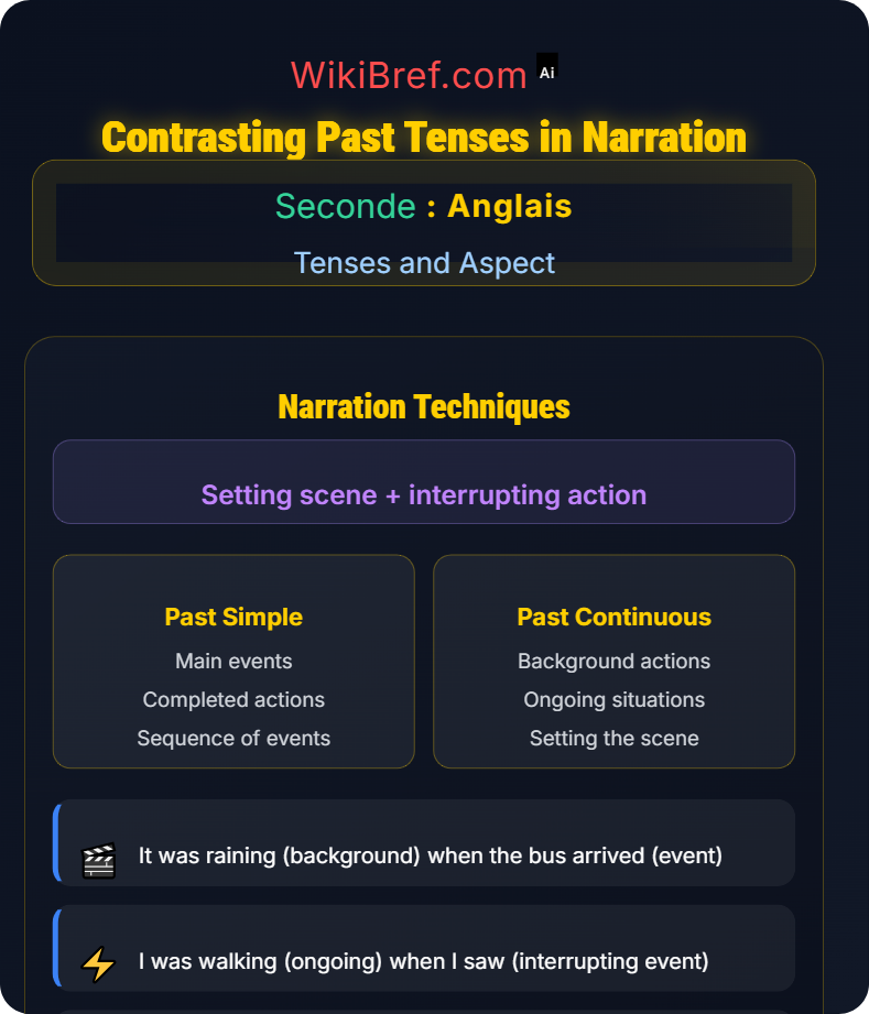 Past Simple and Past Continuous Tenses and Aspect