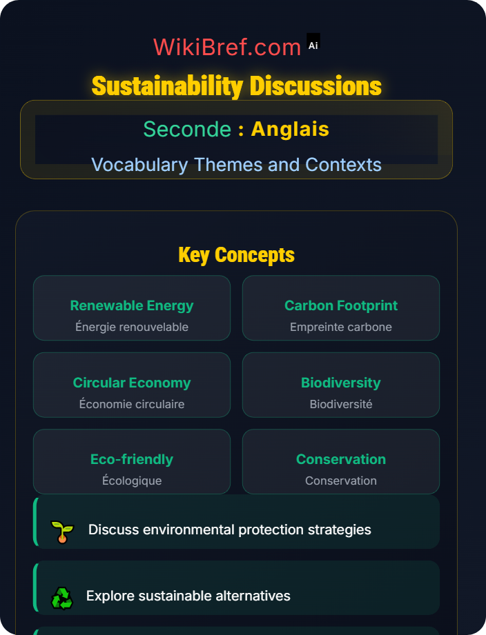 Sustainability discussions Environment and Science