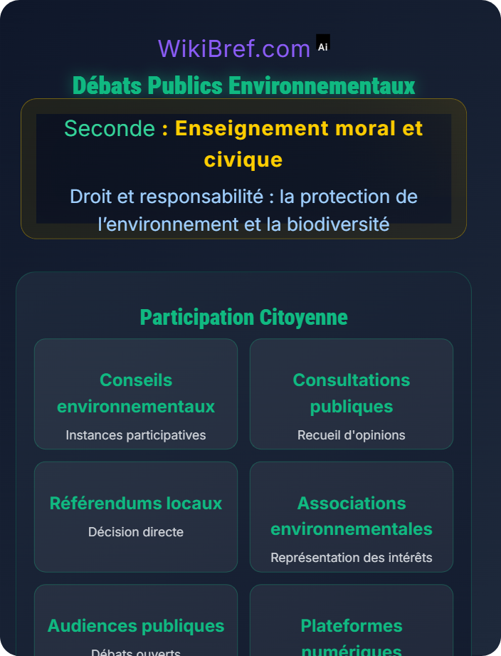 Débats publics environnementaux S’engager pour une démocratie environnementale