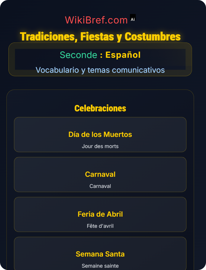Tradiciones, fiestas y costumbres Cultura y sociedad hispanohablante