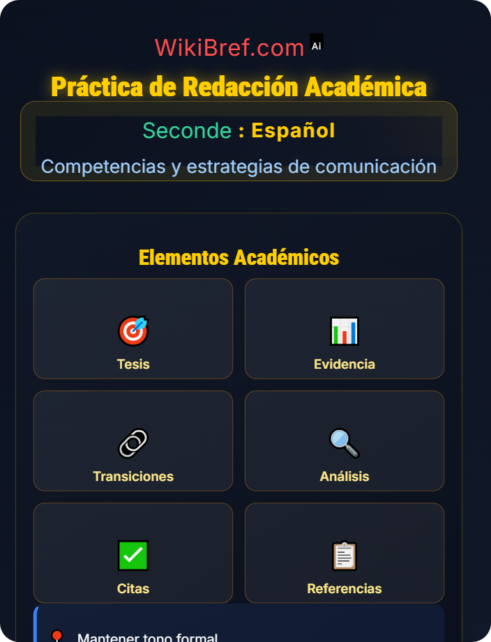 Práctica de redacción académica Preparación a exámenes y tareas evaluativas
