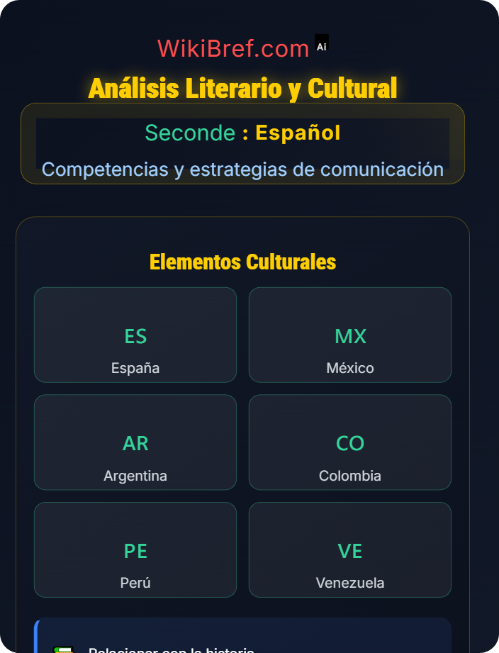 Análisis literario y cultural Cultura y literatura