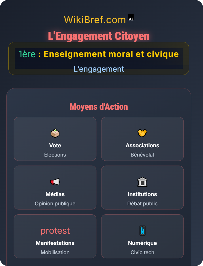 L’engagement citoyen S’engager dans la société