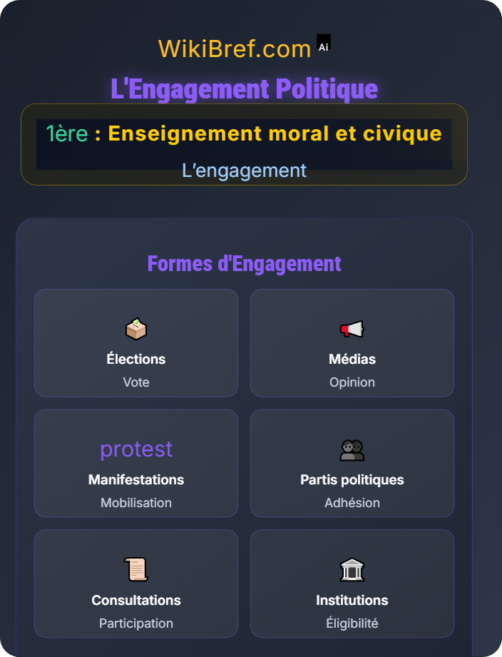 L’engagement politique S’engager dans la société