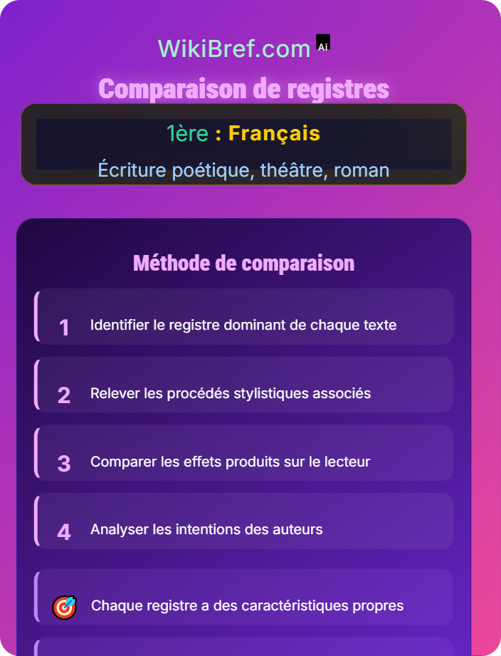 Comparaison de registres Approches comparatives