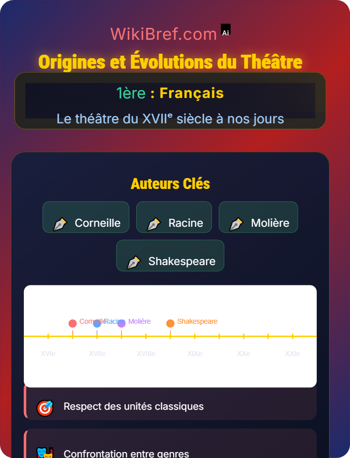 Origines et évolutions La comédie et la tragédie