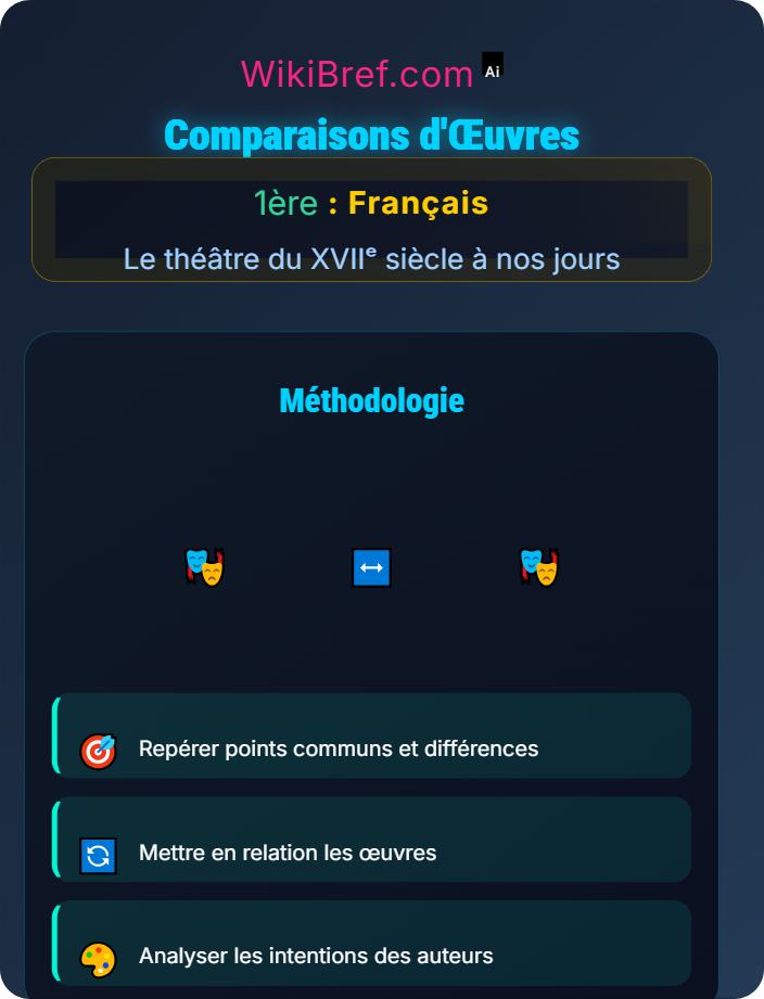Comparaisons d’œuvres La comédie et la tragédie