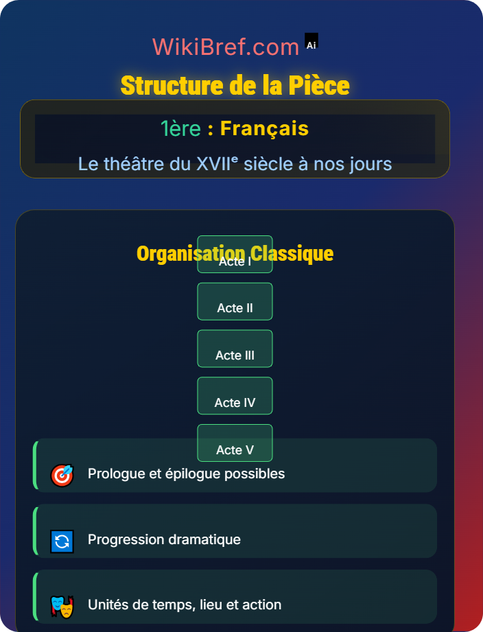 Structure de la pièce Le texte dramatique