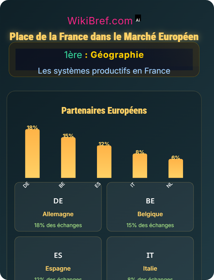 Place de la France dans le marché européen France et intégration européenne