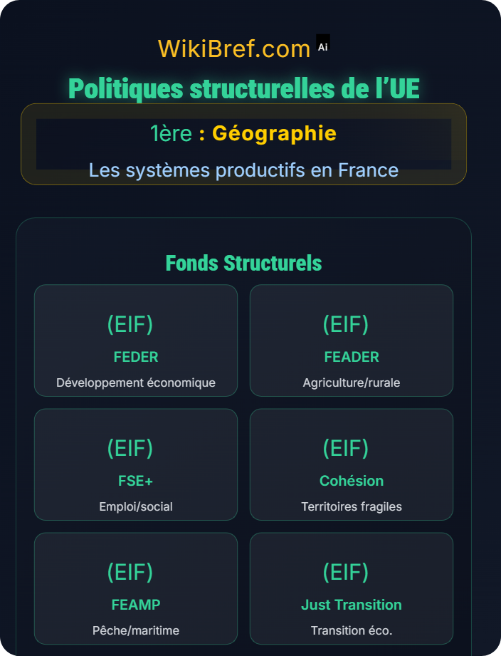 Politiques structurelles de l’UE France et intégration européenne
