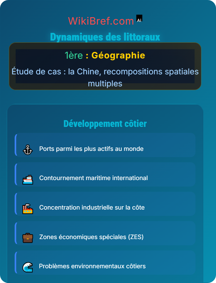 Dynamiques des littoraux Urbanisation, littoralisation et métropolisation