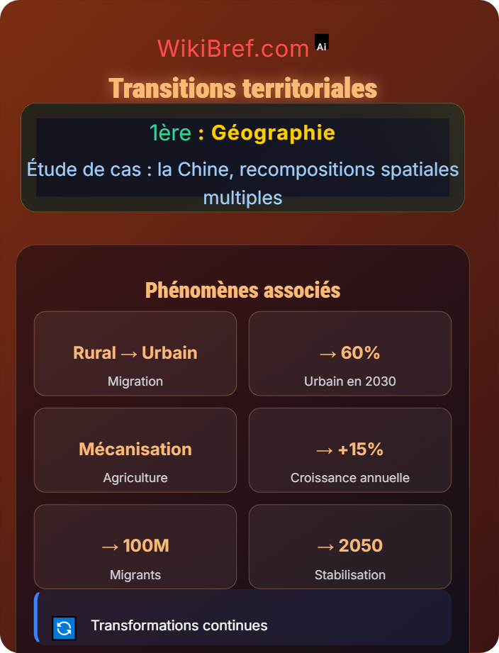 Transitions territoriales Espaces ruraux : continuité et fragmentation