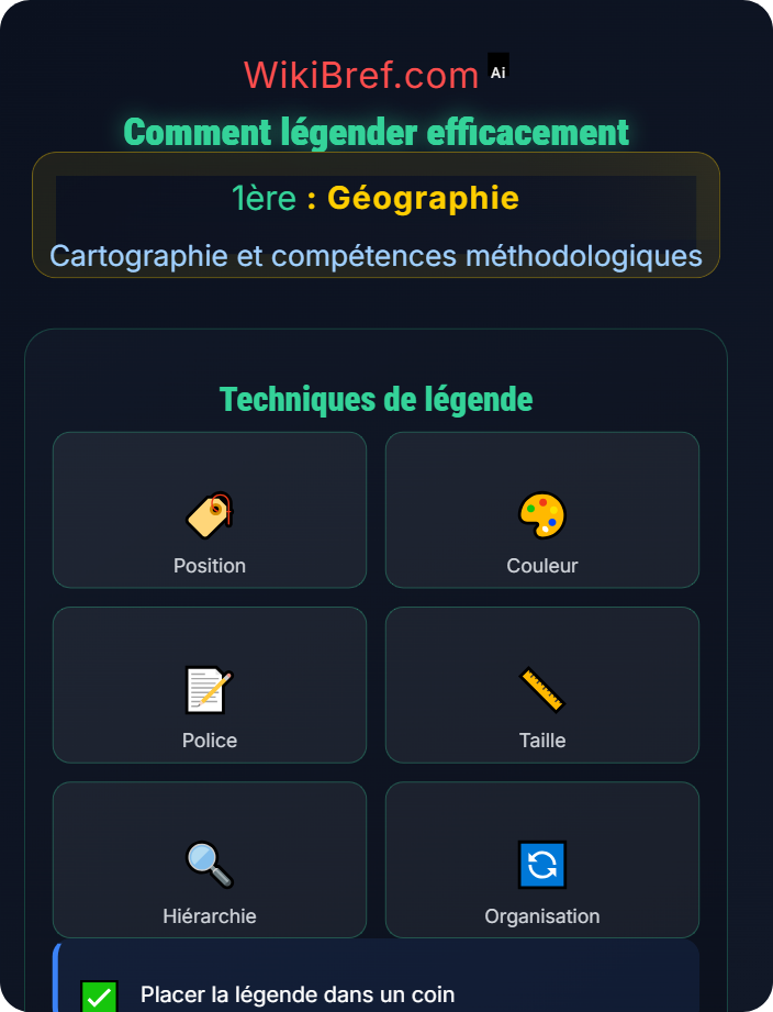 Comment légender efficacement Réaliser un croquis structuré